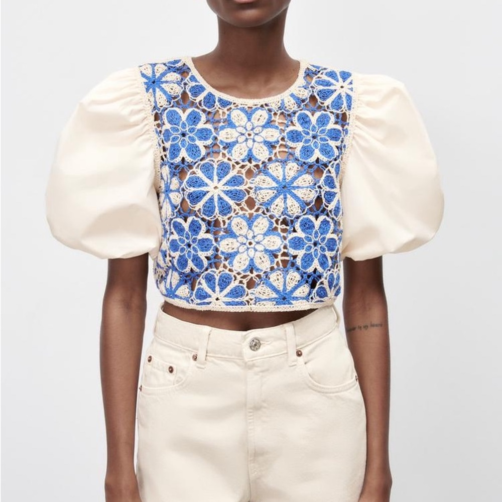 Zara summer Top! Size small